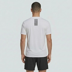 Camiseta Masculina TR B 3 Stripes adidas - Foto 3