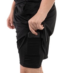 Shorts Duplo Diadora Masculino - Foto 2