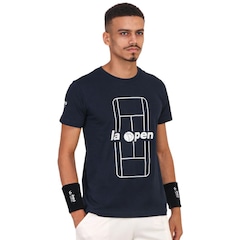 Camiseta Pró Spin La Open Quadra - Masculina - Foto 1