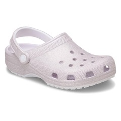 Sandália Crocs Classic Glitter Clog - Unissex - Foto 2