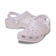 Sandália Crocs Classic Glitter Clog - Unissex - Foto 3