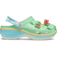 Sandália Crocs Animal Crossing Platform Clog Multi - Unissex - Foto 1