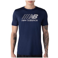 Camiseta New Balance Multi Color Performance - Masculina - Foto 1