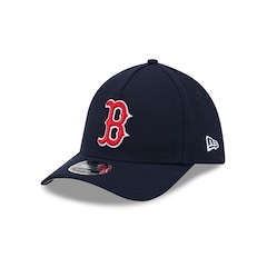 Boné Unissex New Era 39THIRTY M-Crown A-Frame Boston Red Sox MLB Aba Curva - Foto 1