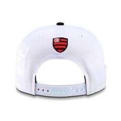 Boné Unissex do Flamengo New Era 9FIFTY Original Fit Aba Reta - Foto 4