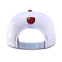 Boné Unissex do Flamengo New Era 9FIFTY Original Fit Aba Reta - Foto 4