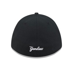 Boné Unissex New Era 39THIRTY M-Crown New York Yankees MLB Aba Curva - Foto 4