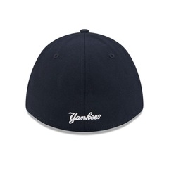 Boné Unissex New Era 39THIRTY M-Crown A-Frame New York Yankees Aba Curva - Foto 4