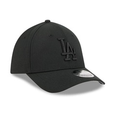 Boné Unissex New Era 39THIRTY M-Crown Los Angeles Dodgers MLB Aba Curva - Foto 3