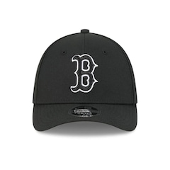 Boné Unissex New Era 39THIRTY M-Crown Boston Red Sox MLB Aba Curva - Foto 2