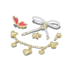 Kit Jibbitz™ Crocs Corações e Estrelas Pack com 5 Peças - Foto 2