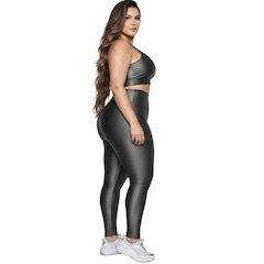Conjunto Fitness Plus Size Top e Calça New Zig 3D Vekyo - Foto 2