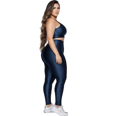 Conjunto Fitness Plus Size Top e Calça New Zig 3D Vekyo - Foto 2