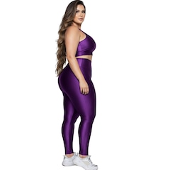 Conjunto Fitness Plus Size Top e Calça New Zig 3D Vekyo - Foto 2