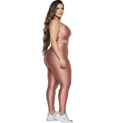 Conjunto Fitness Plus Size Top e Calça New Zig 3D Vekyo - Foto 2