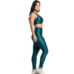 Conjunto Fitness Top e Calça New Zig 3D Vekyo - Foto 2