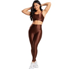 Conjunto Fitness Top e Calça New Zig 3D Vekyo - Foto 1