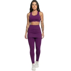 Calça Legging com Saia Vekyo - Foto 1