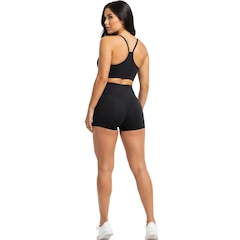 Conjunto Top Alça Fina sem Bojo e Short Suplex Vekyo Feminino - Foto 3