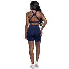 Conjunto Top com Bojo e Bermudinha Vekyo Feminino - Foto 3