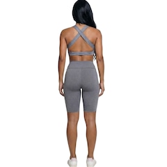 Conjunto Top Bojo e Bermuda Ciclista Vekyo Feminino - Foto 3