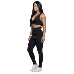 Conjunto Top Bojo e Calça Saia Tapa Bumbum Vekyo Feminino - Foto 2