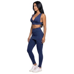 Conjunto Top Bojo e Calça Saia Tapa Bumbum Vekyo Feminino - Foto 2