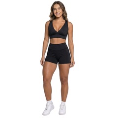 Conjunto Top Com Bojo e Short Suplex Vekyo Feminino - Foto 1