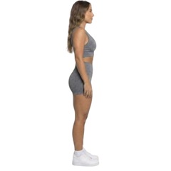 Conjunto Top Com Bojo e Short Suplex Vekyo Feminino - Foto 2