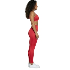 Conjunto Top Alça Fina e Calça Suplex Vekyo Feminino - Foto 2