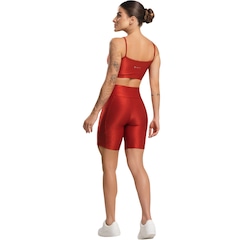 Conjunto Fitness Top e Bermuda Com Bolso Vekyo Feminino - Foto 3