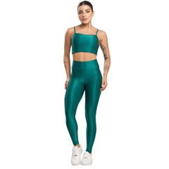 Conjunto Fitness Top e Calça Esmeralda Vekyo Feminino - Foto 1