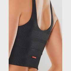 Top Alça Reta Body for sure Texture - Feminino - Foto 5