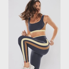 Calça Legging Body for sure New Navy - Feminina - Foto 1