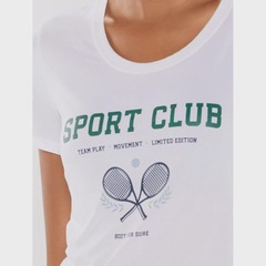 Camiseta Body for sure Sport Club - Feminina - Foto 4