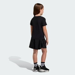 Conjunto Short adidas Seasonals Glam Infantil - Foto 3