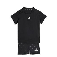 Conjunto Biker adidas Seasonals Glam Infantil - Foto 1