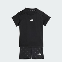 Conjunto Biker adidas Seasonals Glam Infantil - Foto 2