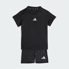 Conjunto Biker adidas Seasonals Glam Infantil - Foto 3