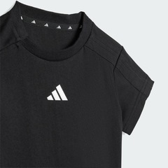 Conjunto Biker adidas Seasonals Glam Infantil - Foto 8