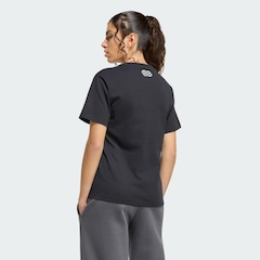 Camiseta adidas House of Tiro Graphic Feminina - Foto 3