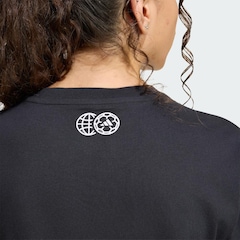 Camiseta adidas House of Tiro Graphic Feminina - Foto 5