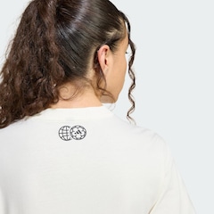 Camiseta adidas House of Tiro Graphic Feminina - Foto 5