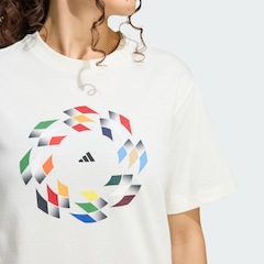 Camiseta adidas House of Tiro Graphic Feminina - Foto 6