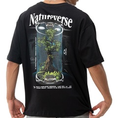 Camiseta Oakley Natureverse Terrarium WT26 Blackout Adulto - Foto 2