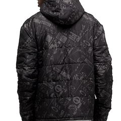 Jaqueta Masculina Oakley Graphic Puffer WT26 Blackout - Foto 4