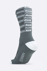 Meia Cano Alto HUPI Run Tri Unissex - Foto 3