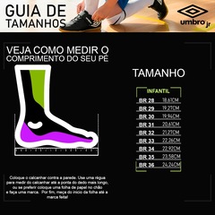 Chuteira Futsal Infantil Umbro Kick Jr - Foto 6