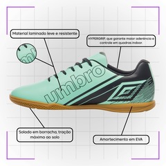 Kit Chuteira Futsal Umbro Kick e Meião Masculino - Foto 5