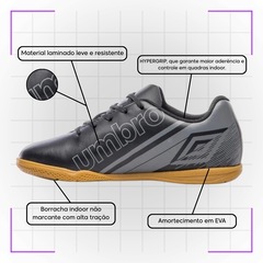 Chuteira Futsal Masculina Umbro Kick - Foto 5